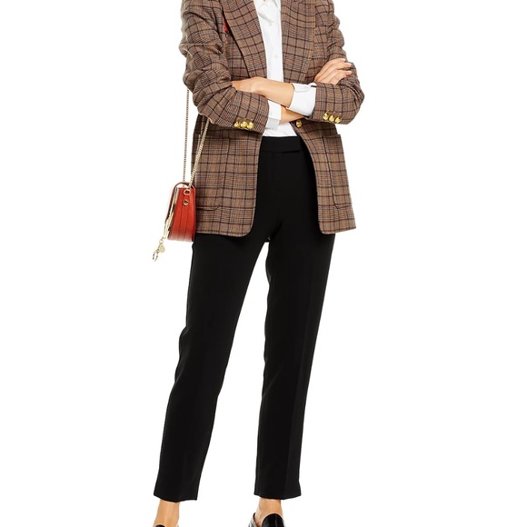 NWT Theory Ibbey Admiral Crepe Straight Pants - Size 6 - Picture 2 of 7